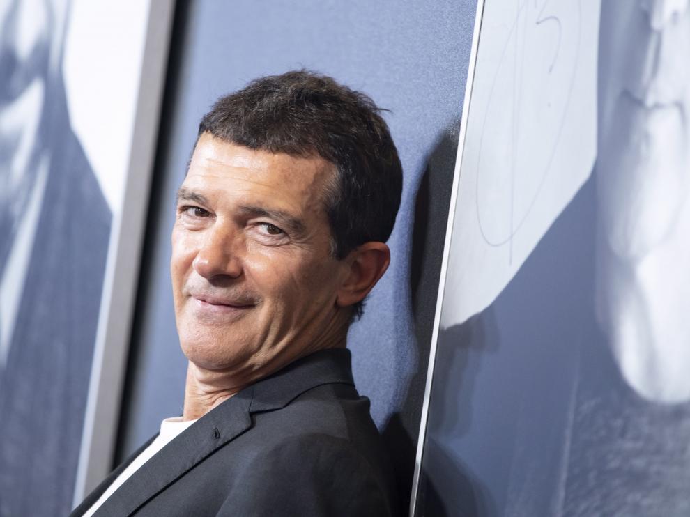 Munich (Germany), 29/06/2019.- Spanish actor Antonio Banderas poses before receiving the CineMerit Award during the Munich Film Festival, in Munich, Germany, 29 June 2019. The festival runs until 06 July. (Cine, Alemania) EFE/EPA/LUKAS BARTH-TUTTAS CineMerit Award at Munich Film Festival