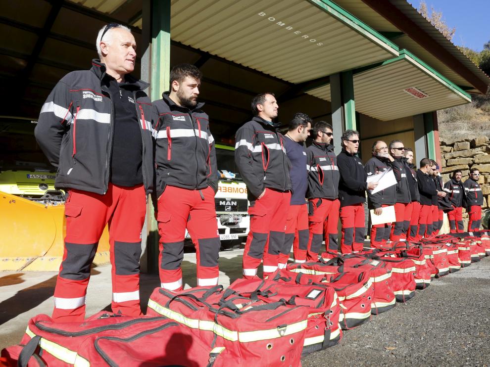 Los bomberos voluntarios de Sobrarbe dejaron de prestar servicio a principios de 2018 dejando a la comarca sin apenas personal para la extinción de incendios.