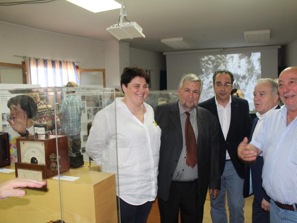 De izda. a dcha., Estefanía Rufach, José Guillén, Ignacio Montaner, Miguel Gracia y Josep Antón Chauvell.
