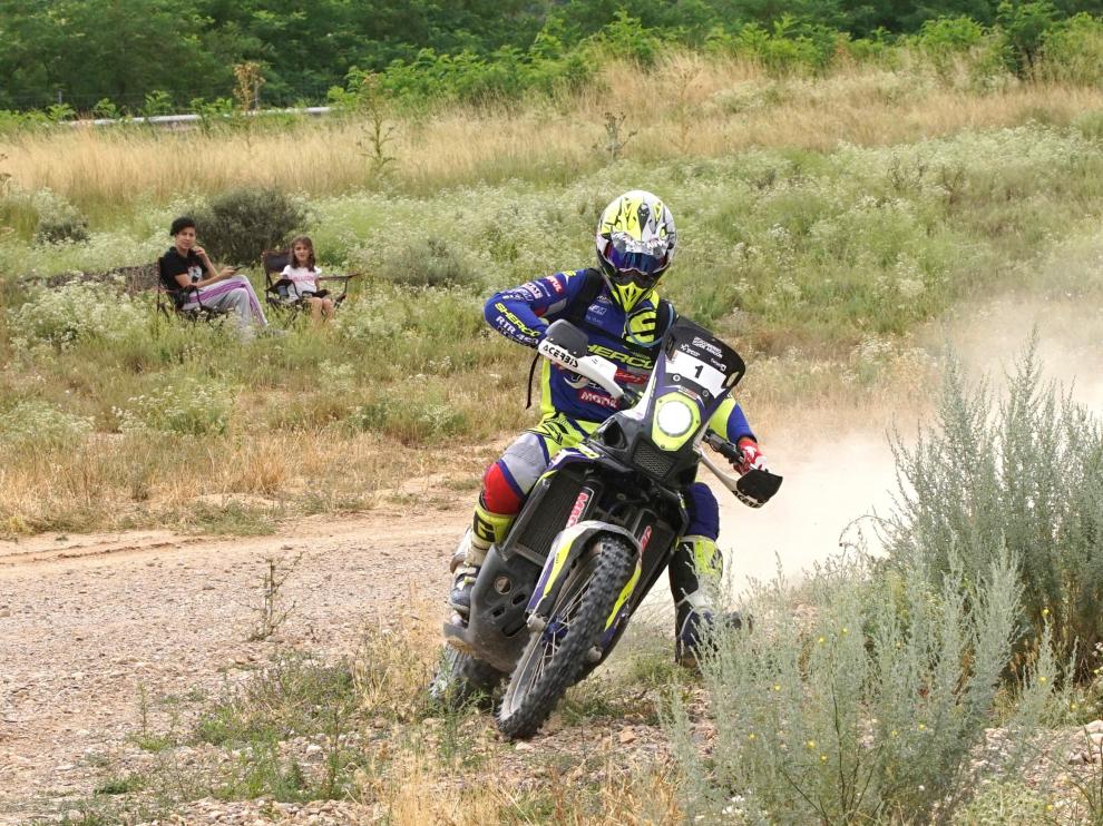 El francés Michael Metge, ganador de la Baja Aragón.