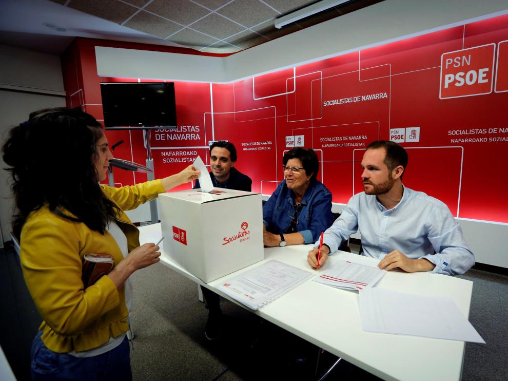 El PSN ha celebrado hoy domingo una consulta vinculante entre sus militantes.