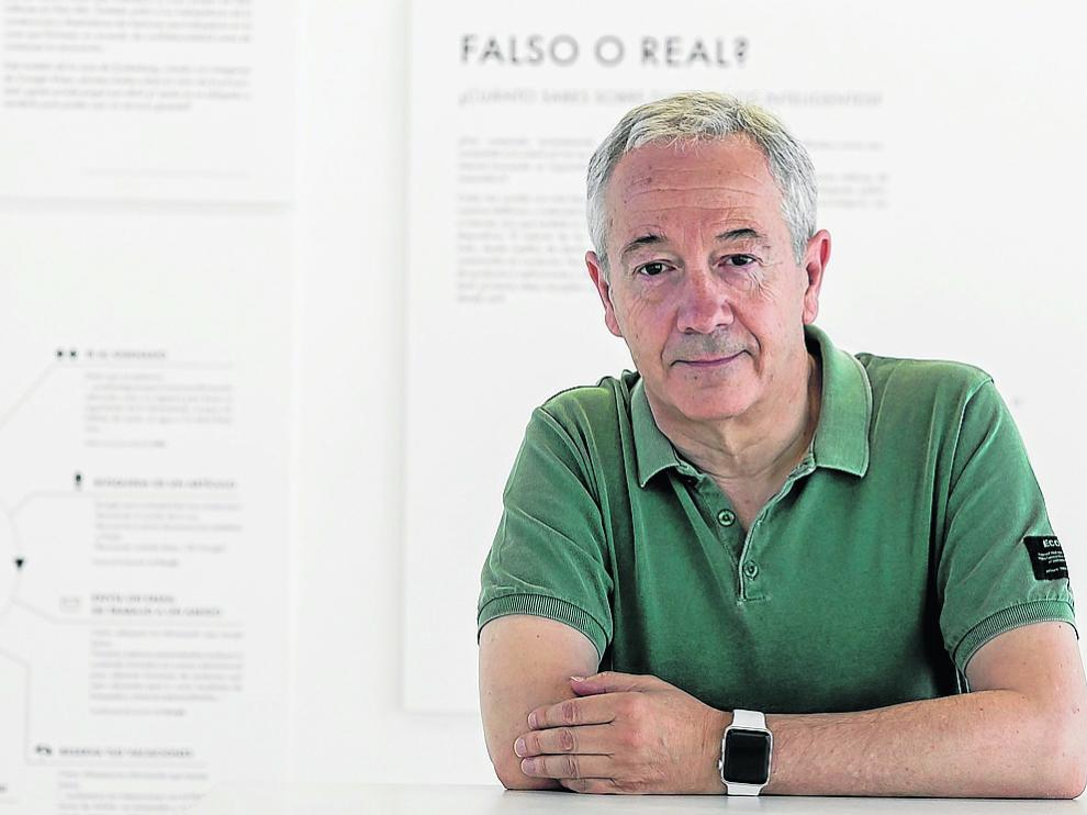 Antonio Bahamonde, presidente de la Sociedad Científica Informática de España, en Etopia.