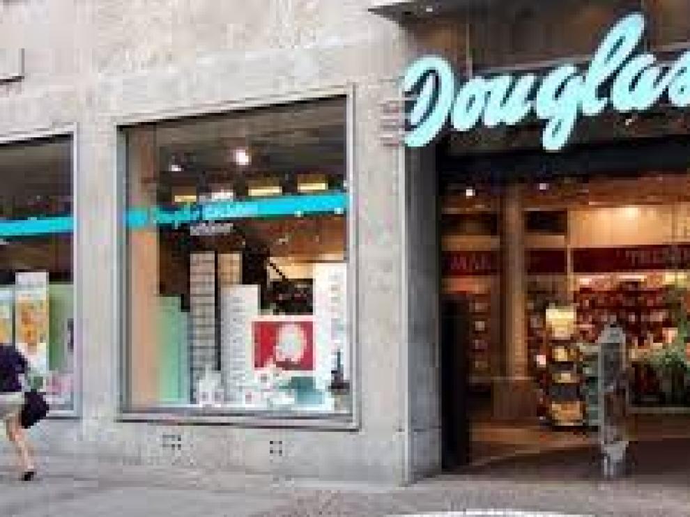 Una de las tiendas de Perfumerías Douglas
