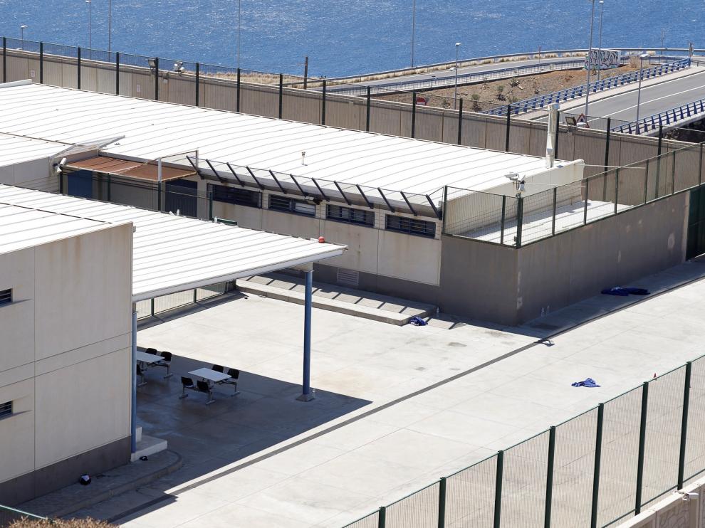 Centro de Internamiento de Extranjeros (CIE) de Hoya Fría, en Santa Cruz de Tenerife.
