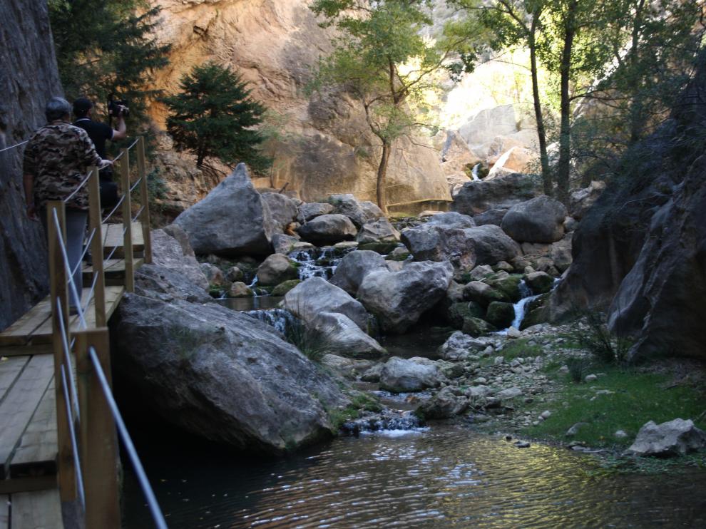 Comarca Maestrazgo, Montoro de Mezquita, Vía Libre