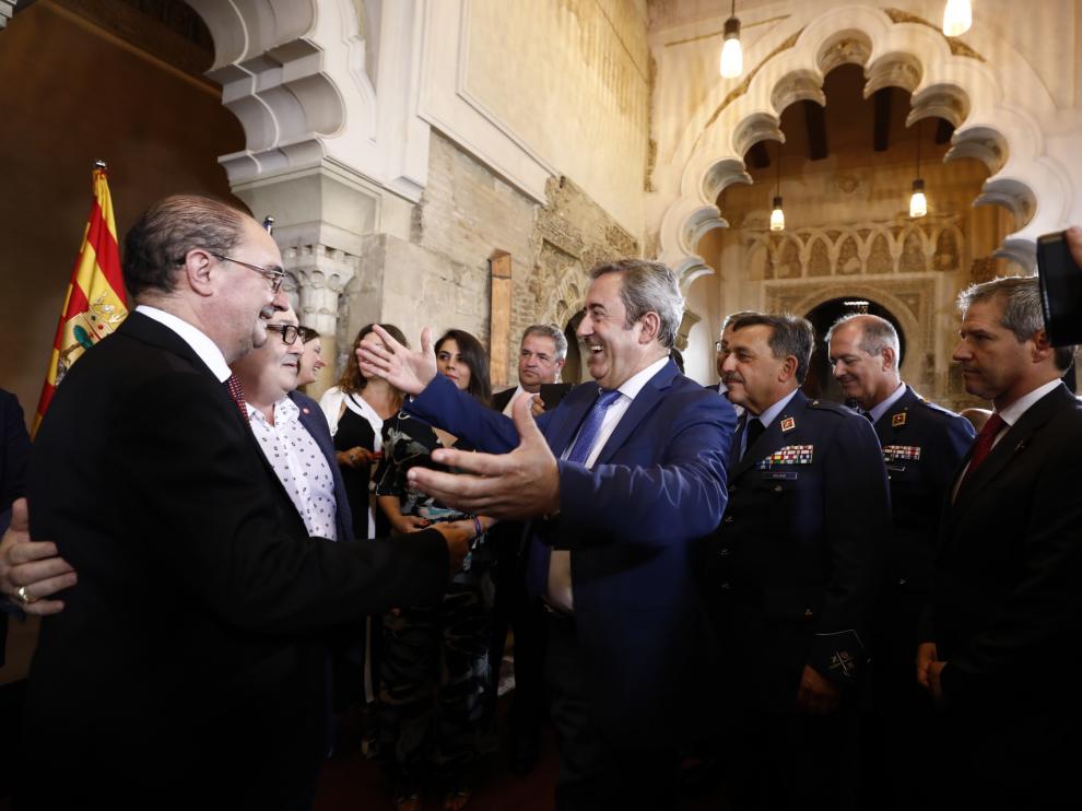 Toma de posesión de Javier Lambán como presidente de Aragón
