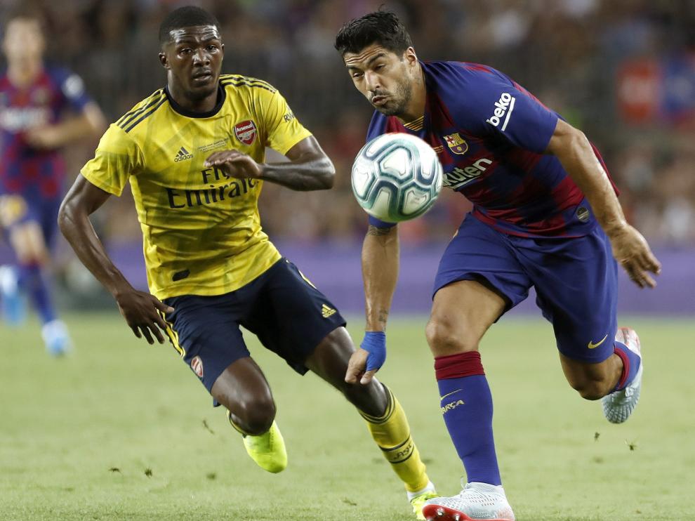 Luis Suárez le da el Gamper al Barcelona en el último suspiro.