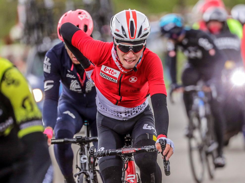 Muere el ciclista Bjorg Lambrecht tras una fuerte caída en la Vuelta a Polonia.
