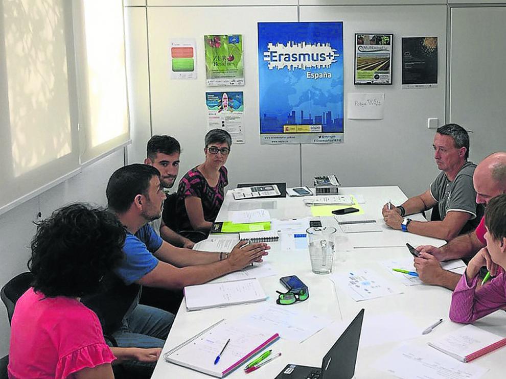 Reunión de trabajo del Grupo de Cooperación con la Cooperativa de Zuera y Arento.