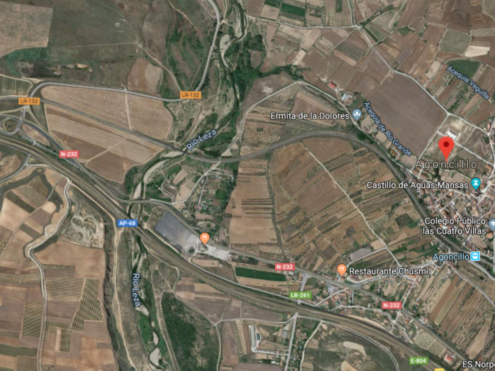 El suceso ha ocurrido en la carretera N-232, en el término municipal de Agoncillo, La Rioja.