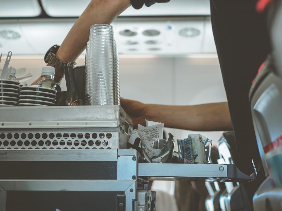 Catering avión