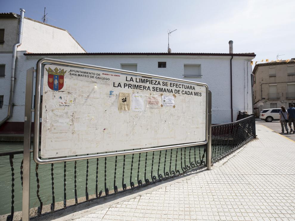 Imagen de archivo de una calle de San Mateo de Gállego.