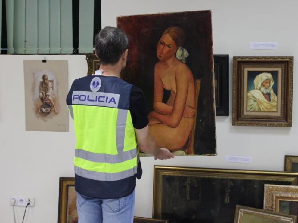 Impiden la venta de una obra falsificada de Modigliani tasada en 50 millones.