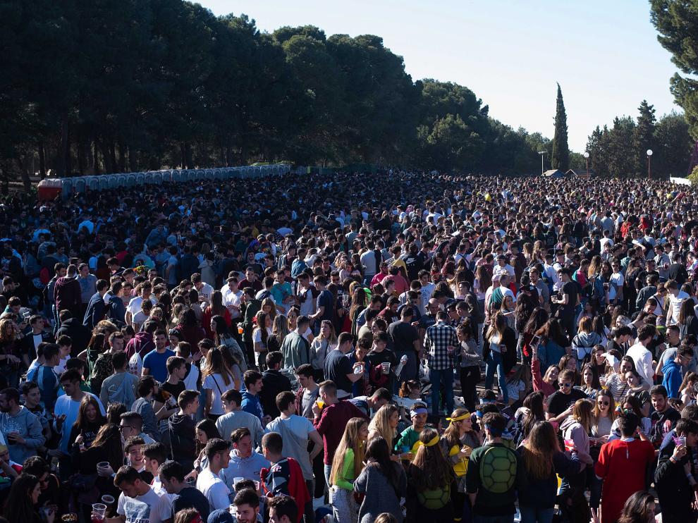 La parcela elegida se utilizó el pasado mes de marzo para la fiesta de San Pepe.