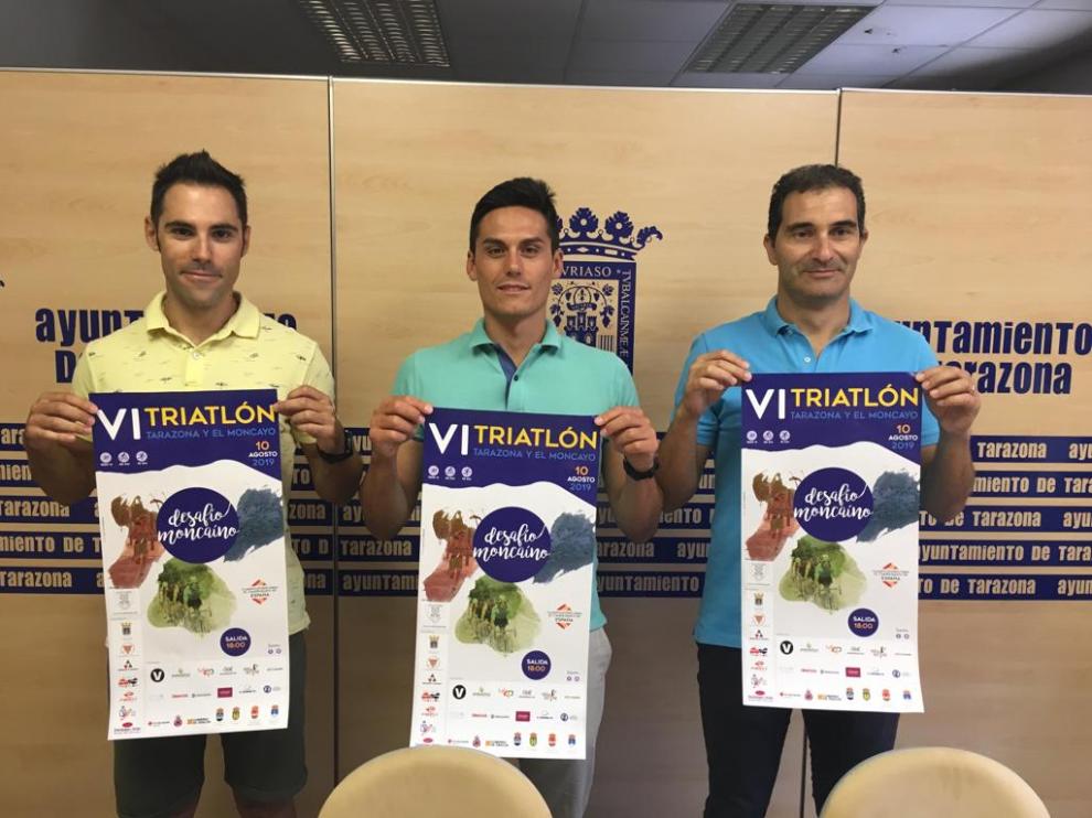 Presentación de la quinta edición del Triatlón de Tarazona y el Moncayo.