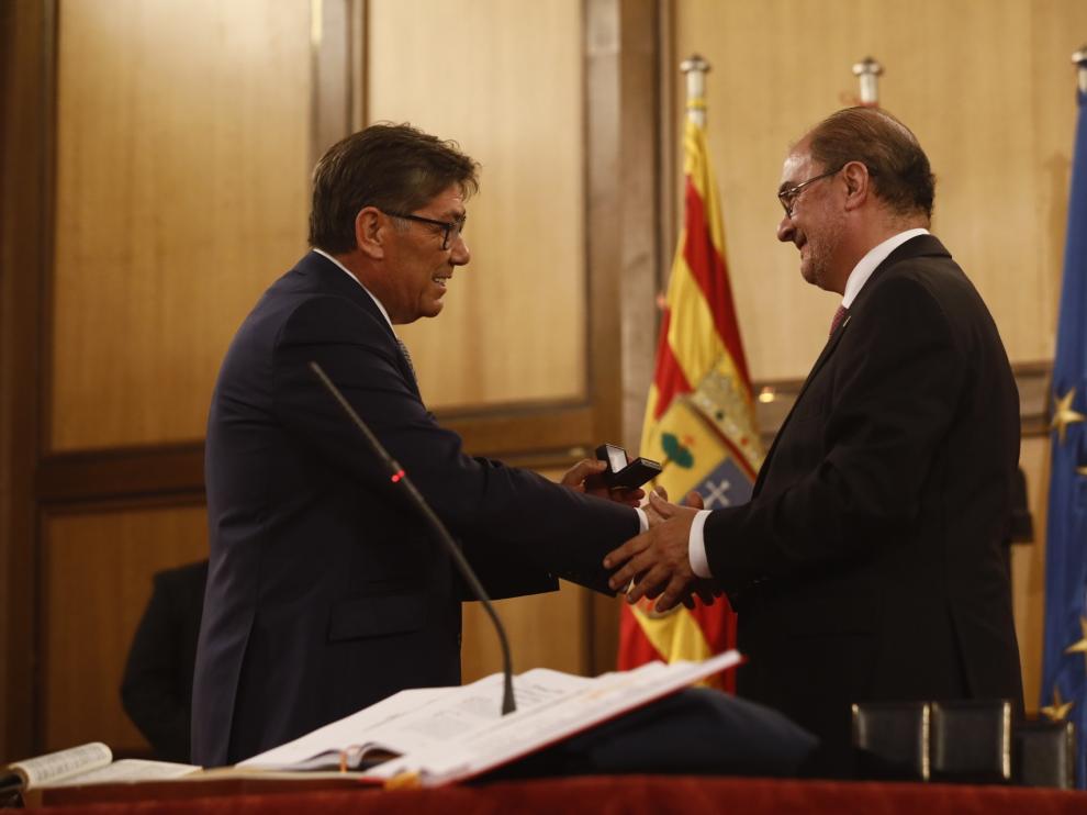 Toma de posesión de los consejeros del nuevo Gobierno de Aragón