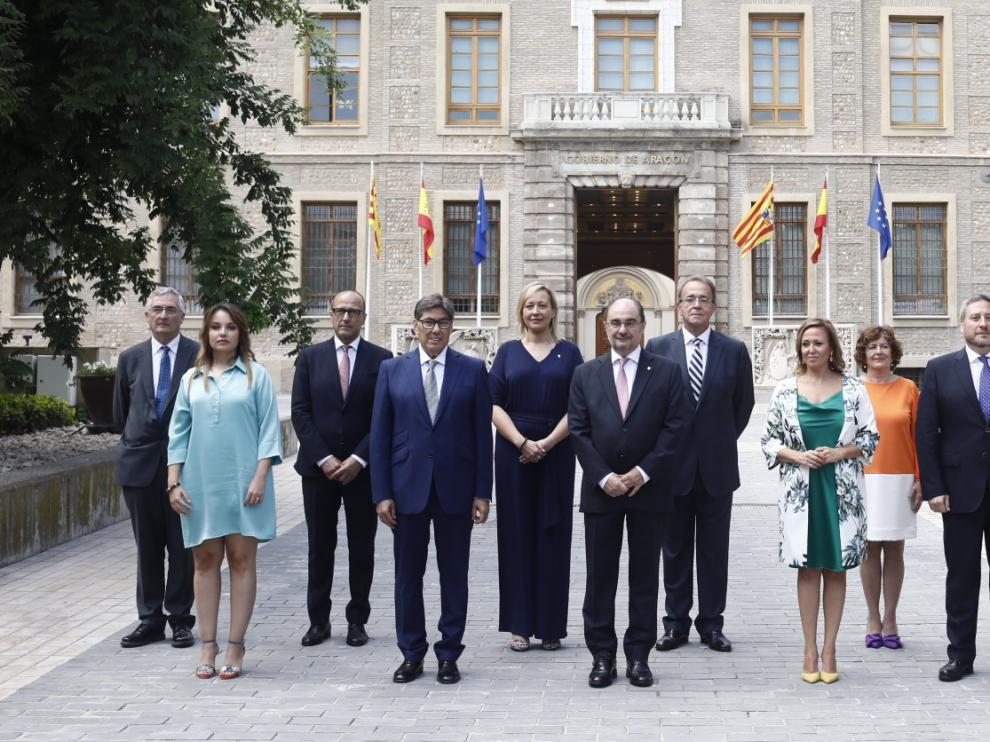 Nuevo Gobierno de Aragón tripartito