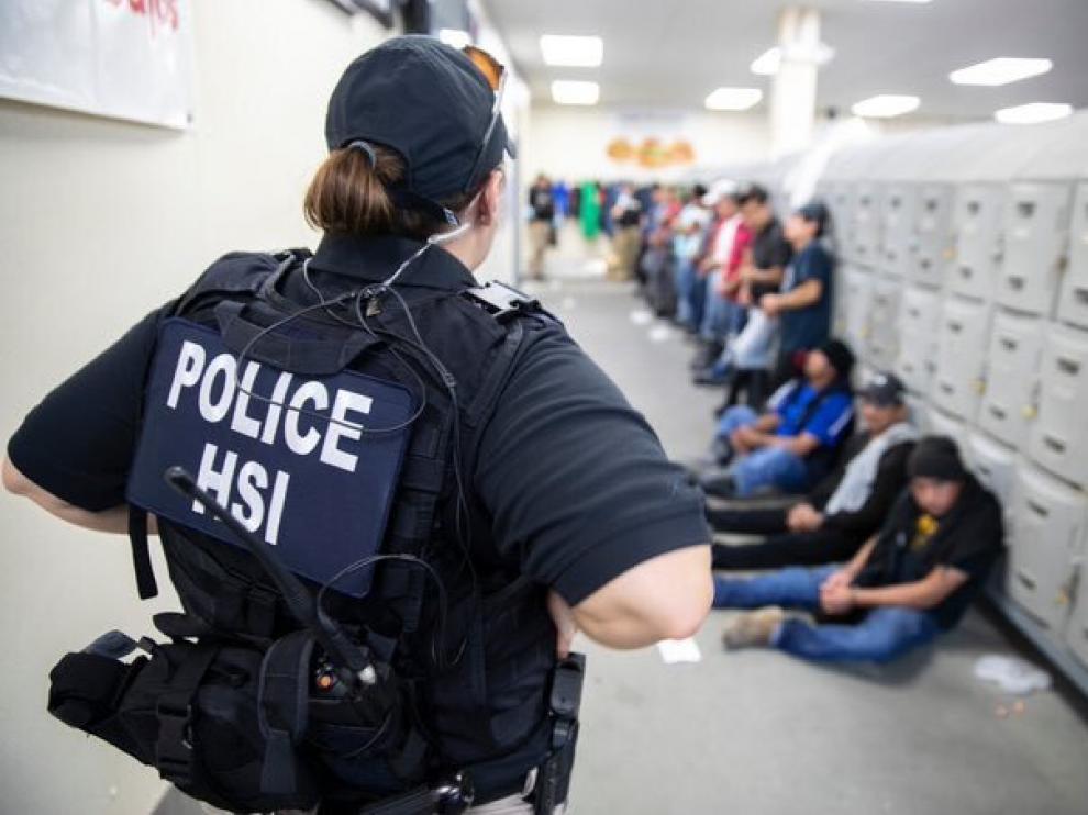 107 mexicanos detenidos.