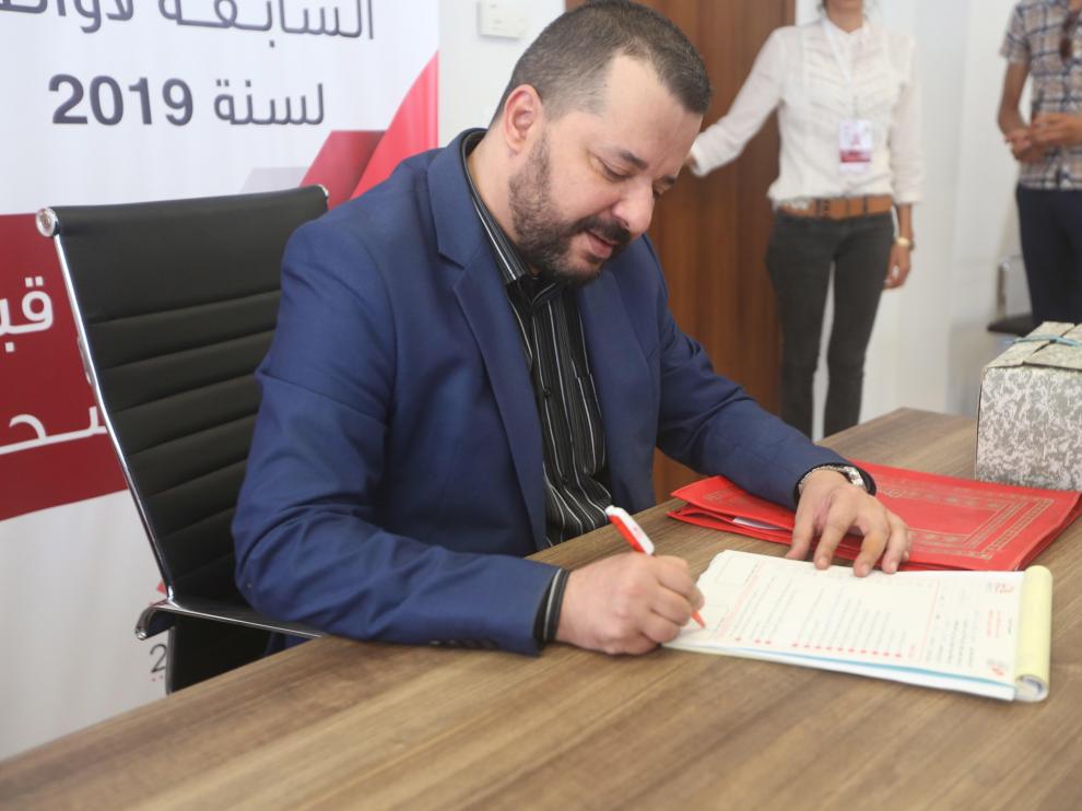 Mounir Baatour primer candidato abiertamente gay en la historia de Túnez.