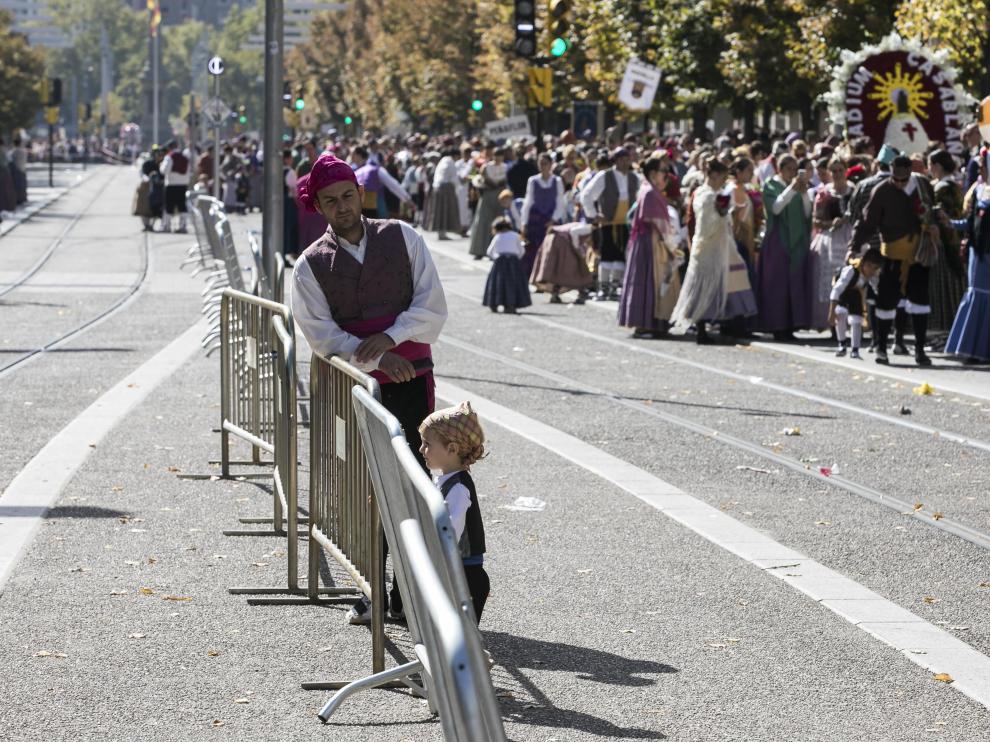 La Ofrenda de flores del año pasado volvió a batir récord de participación.