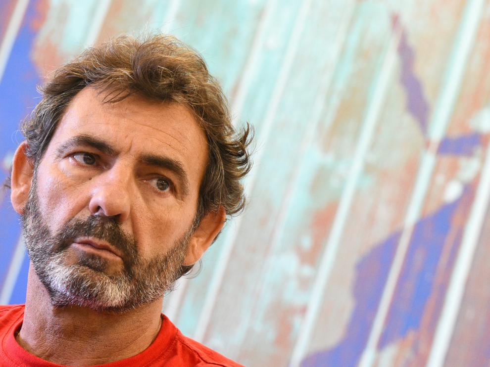 El fundador de la oenegé Open Arms, Oscar Camps.
