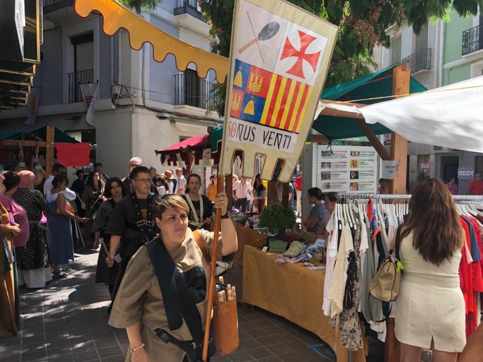 Mercado medieval de Barbastro.