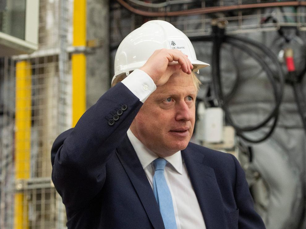 El primer ministro británico Boris Johnson