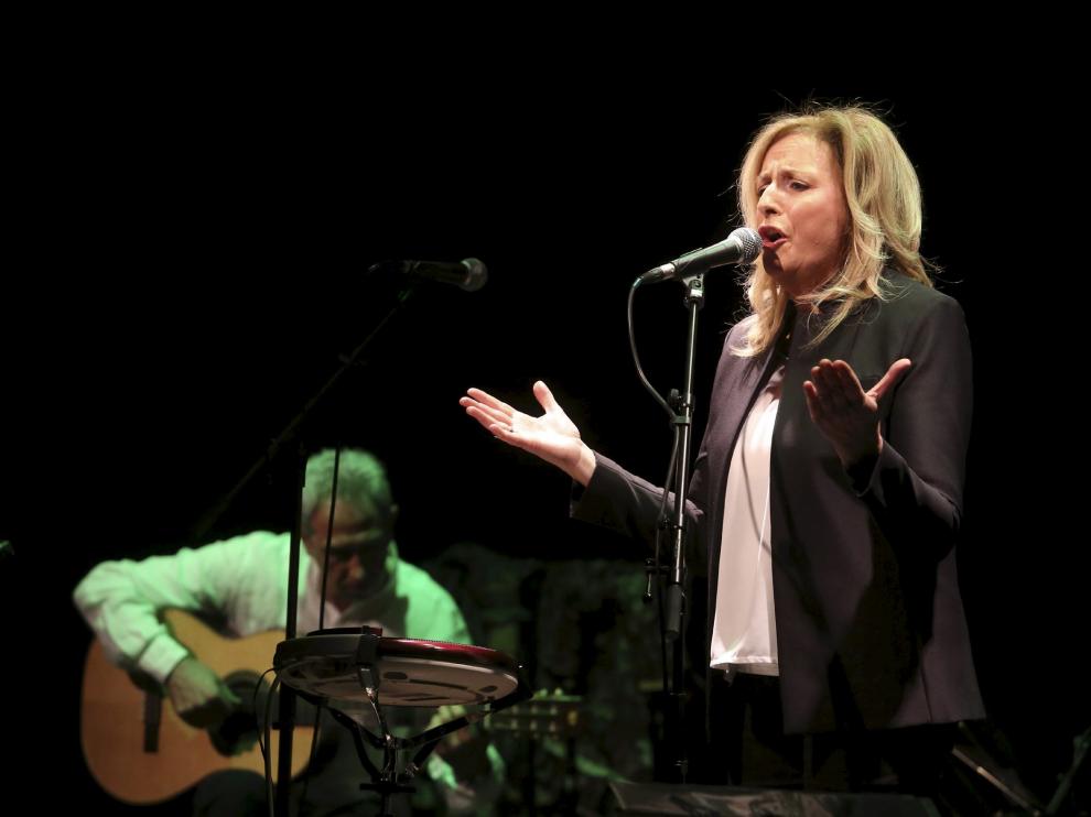 Olga y los Ministriles presentan su nuevo disco en el CC Matadero de Huesca /Foto Rafael Gobantes / 11-12-16