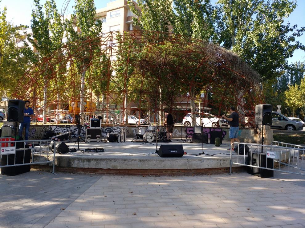 Escenario de Jardines de Tosos.