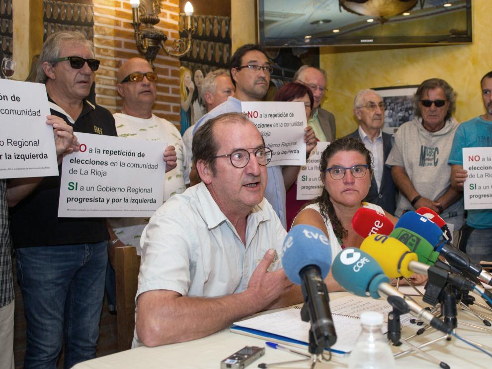 Un movimiento ciudadano exige a los partidos de PSOE y Podemos de la Rioja que lleguen a un acuerdo para formar gobierno.