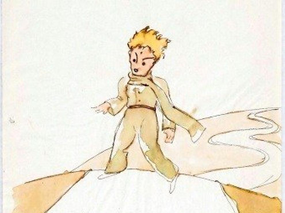 Hallados bocetos del piloto francés Antoine de Saint-Exupéry para su famosa obra 'El Principito'