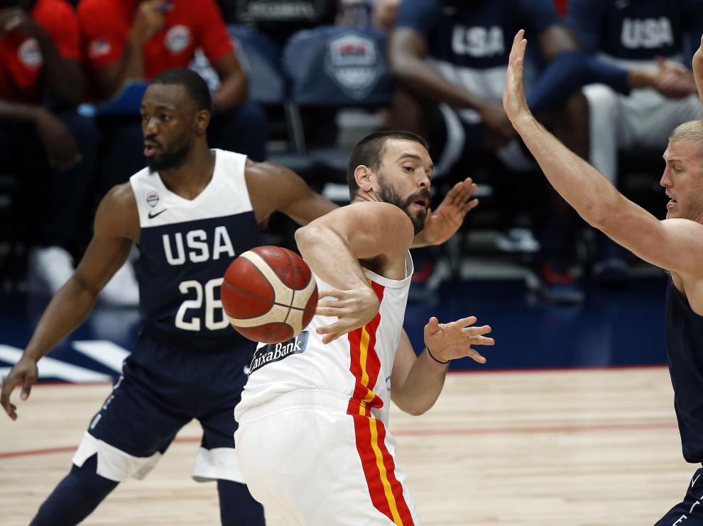 Estados Unidos fue mejor que España y muestra su condición de campeón