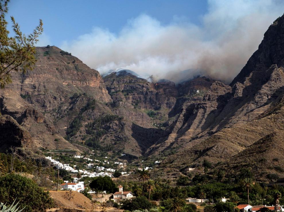 Incendio en Gran Canaria