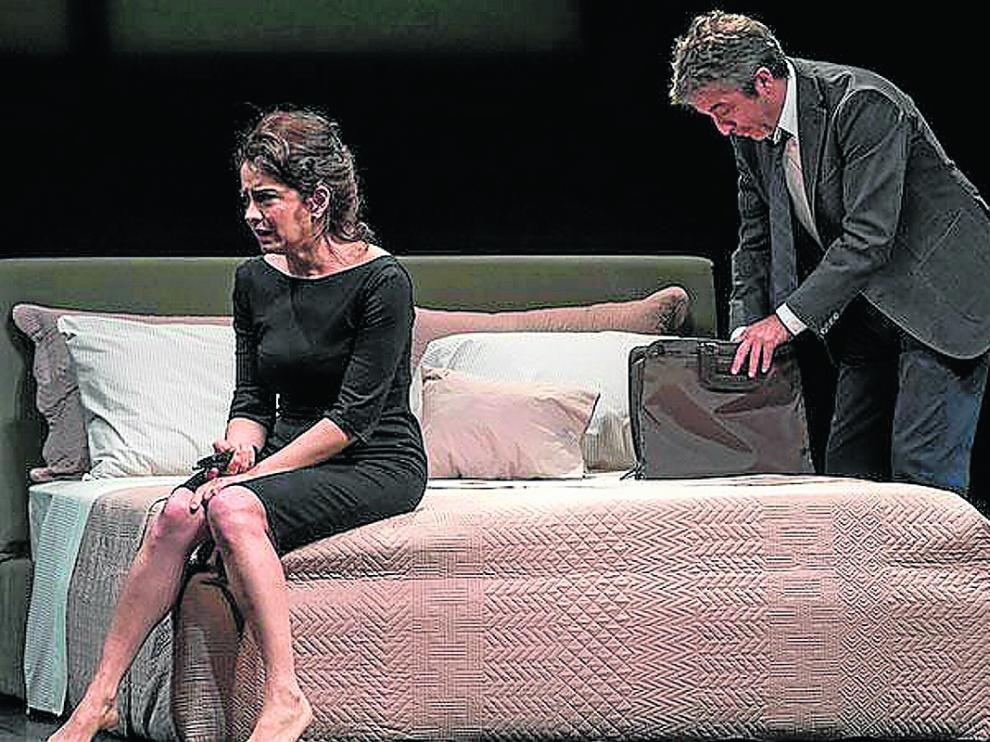 Andrea Pietra y Ricardo Darín, en 'Escenas de la vida conyugal'.