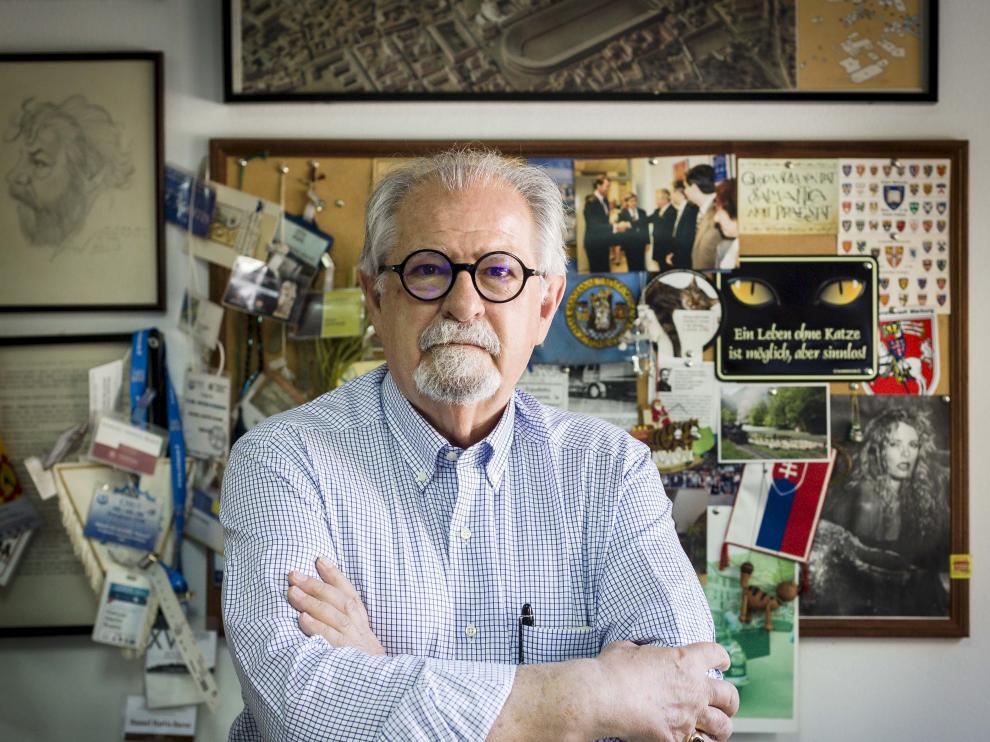 MANUEL MARTIN BUENO ( CATEDRATICO DE ARQUEOLOGIA DE LA UNIVERSIDAD DE ZARAGOZA ) / 08/06/2016 / FOTO : OLIVER DUCH