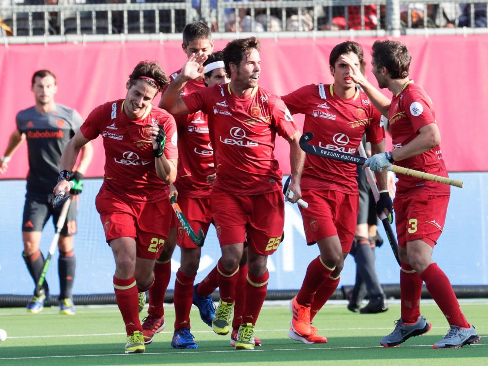 La selección española de Hockey.