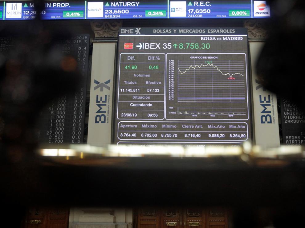 El IBEX 35, terminó la semana en 8.649,5 puntos.