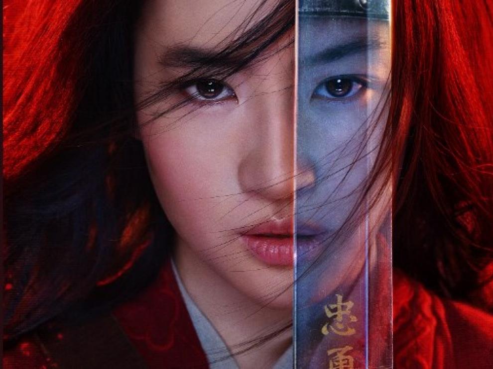 Cartel del 'remake' de Mulan.