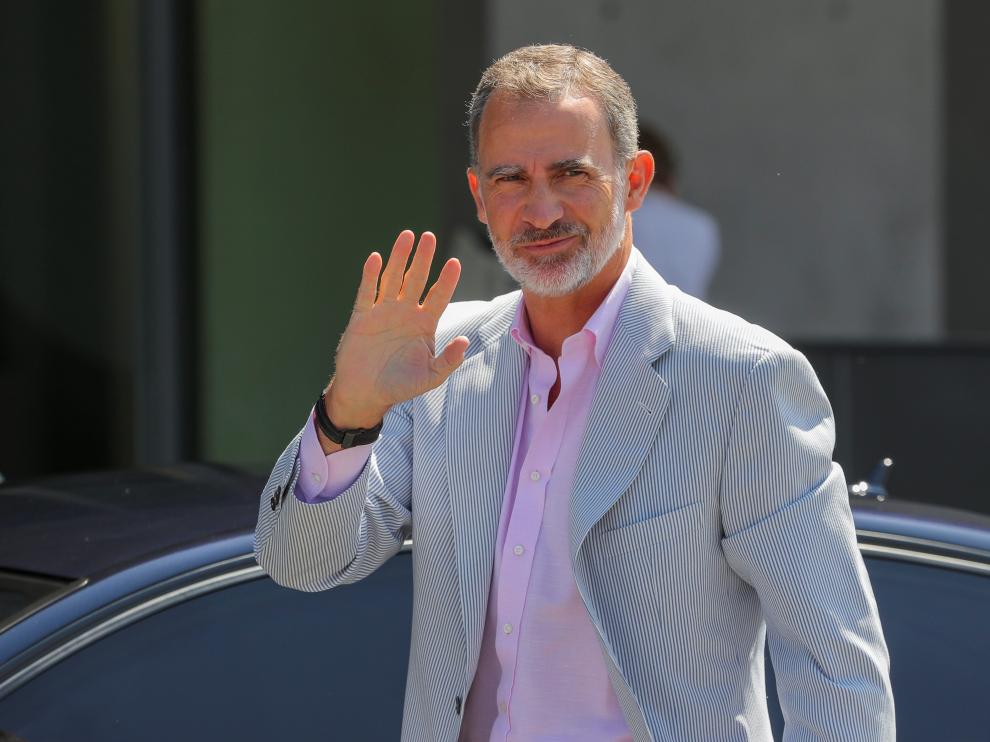 Felipe VI ha acudido junto a su madre, la reina Sofía, a la operación de su padre.