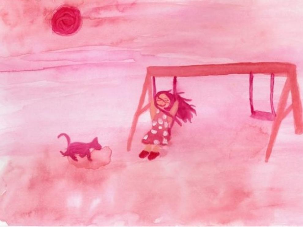 Ilustración del cuento 'Los colores del tiempo'.