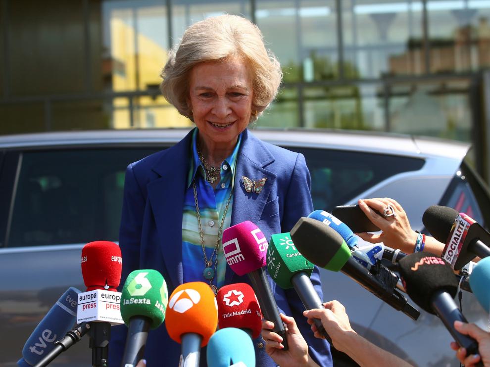 La reina doña Sofía