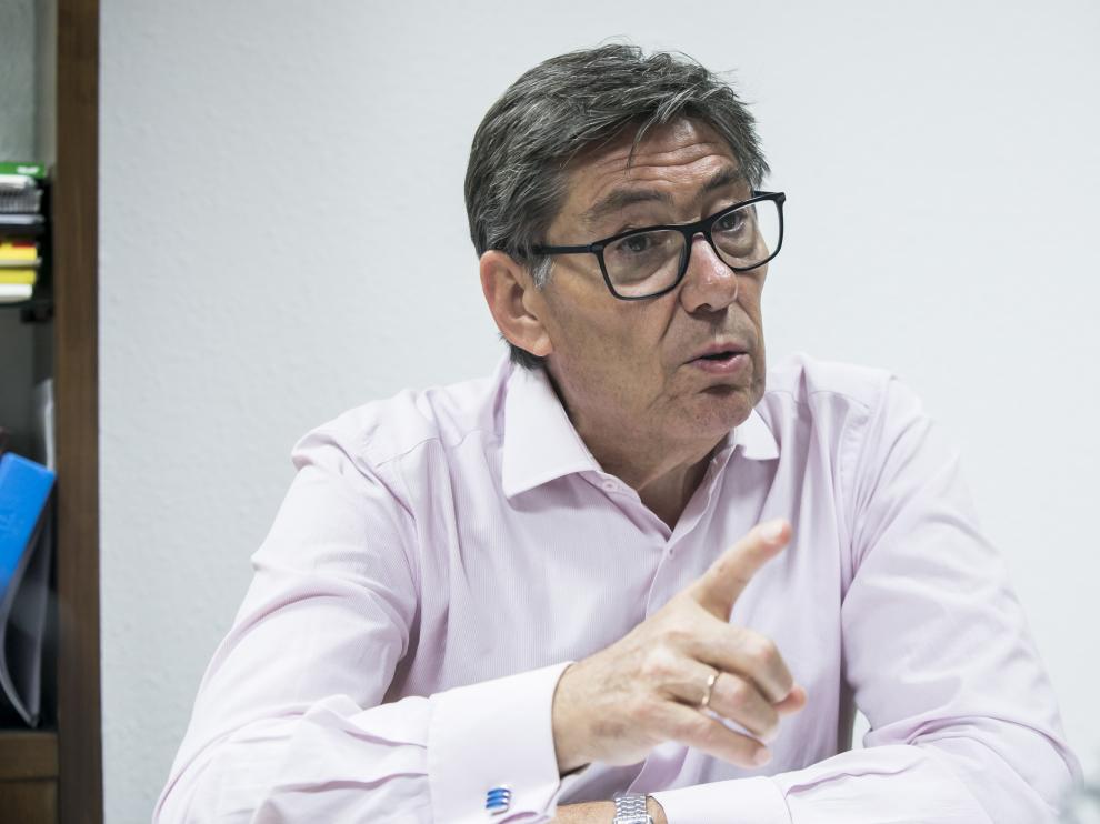 Arturo Aliaga, vicepresidente del Gobierno de Aragón.