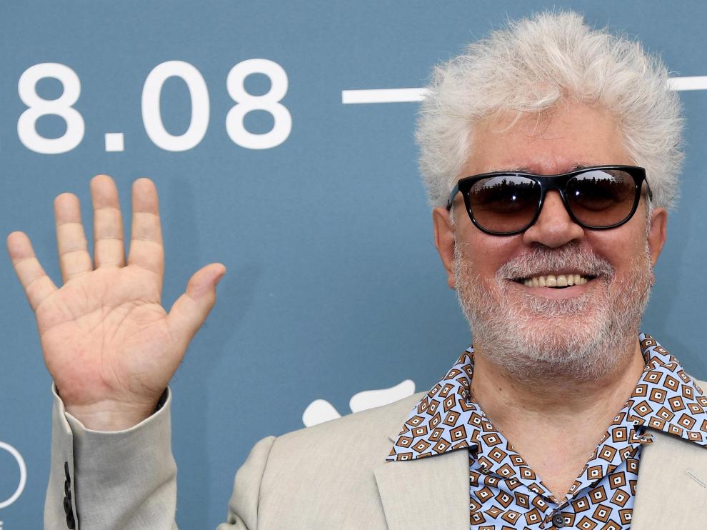 Pedro Almodóvar en Venecia.