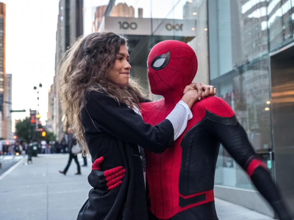 Fotograma de 'Spider Man: lejos de casa'