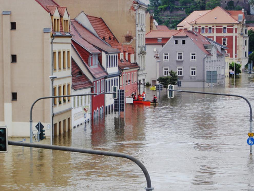 La magnitud de las inundaciones varía en función de la región europea