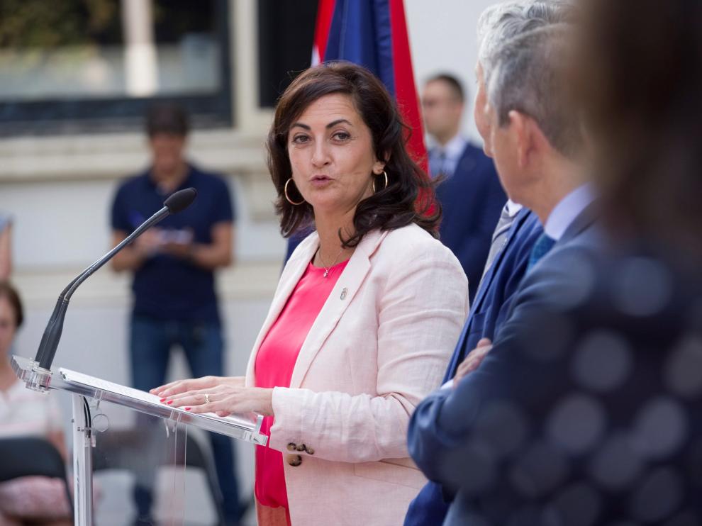 La presidenta del Gobierno de La Rioja, la socialista Concha Andreu.