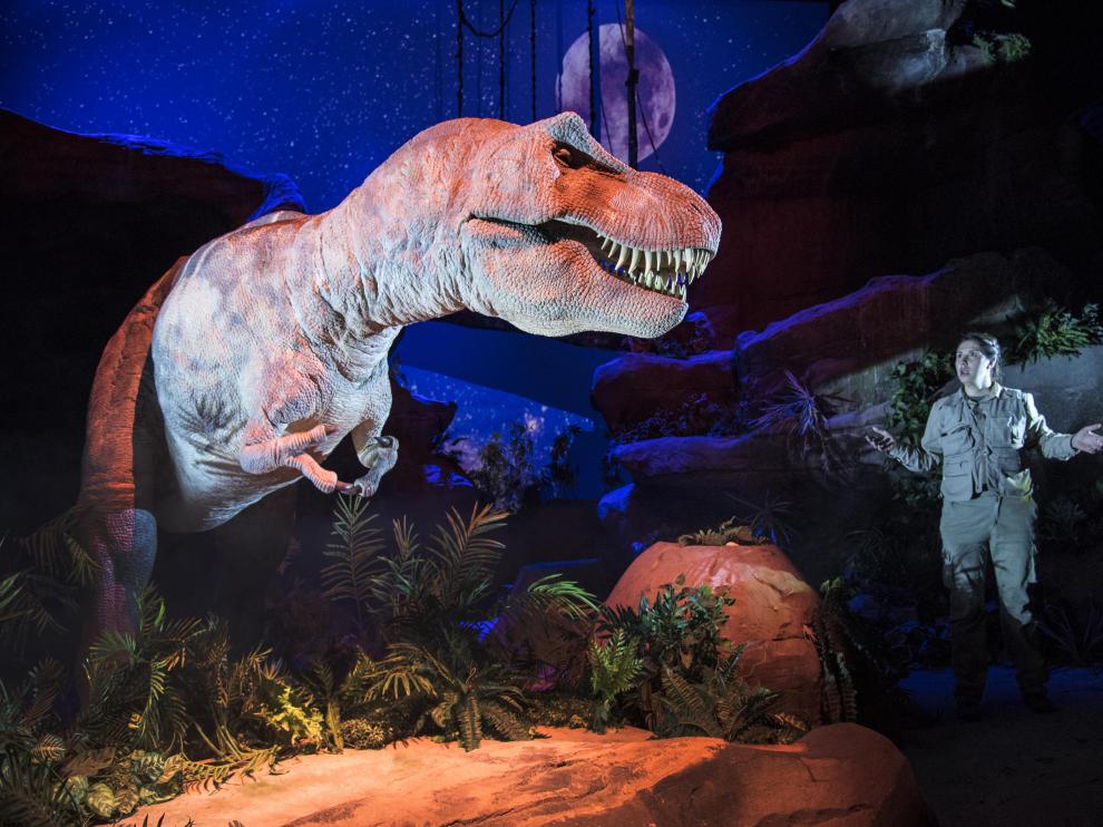 T-Rex Show, una atracción de Dinópolis en Teruel renovada para la presente campaña estival.