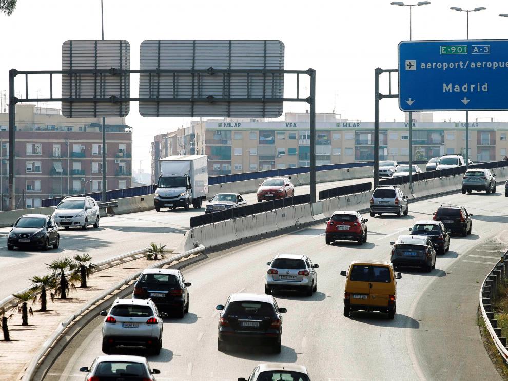 Operación retorno en las carreteras españolas.