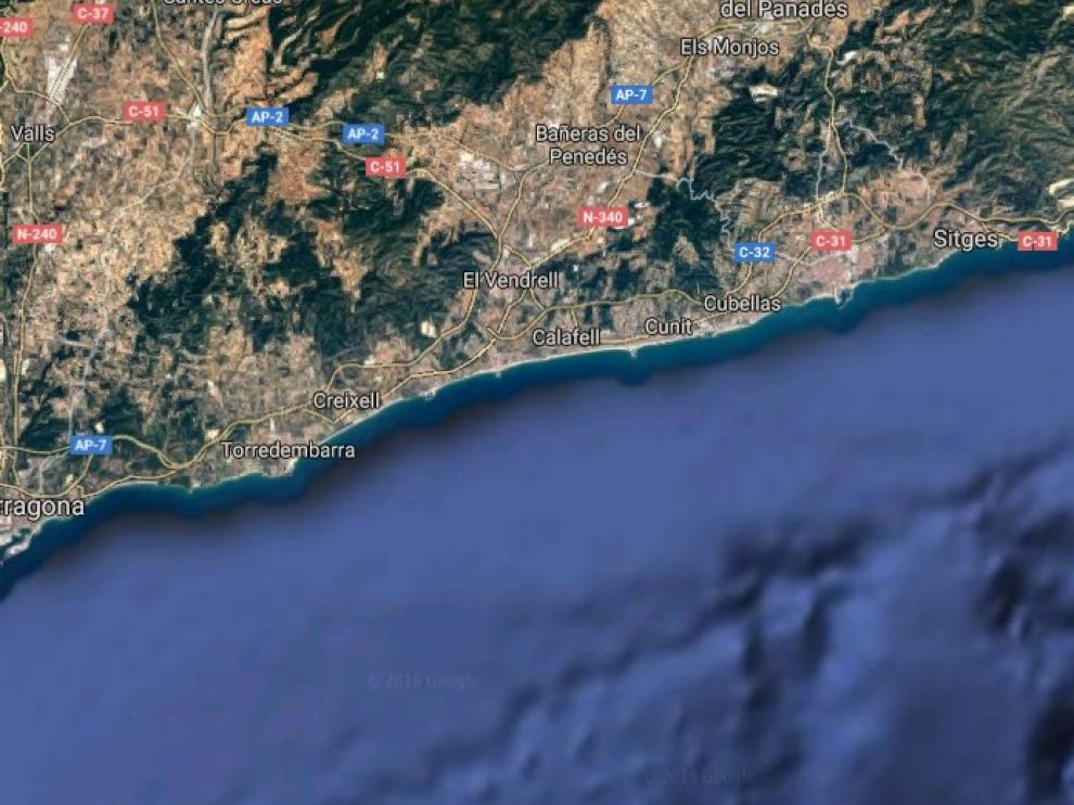 El zaragozano se ha ahogado en la playa de Calafell.