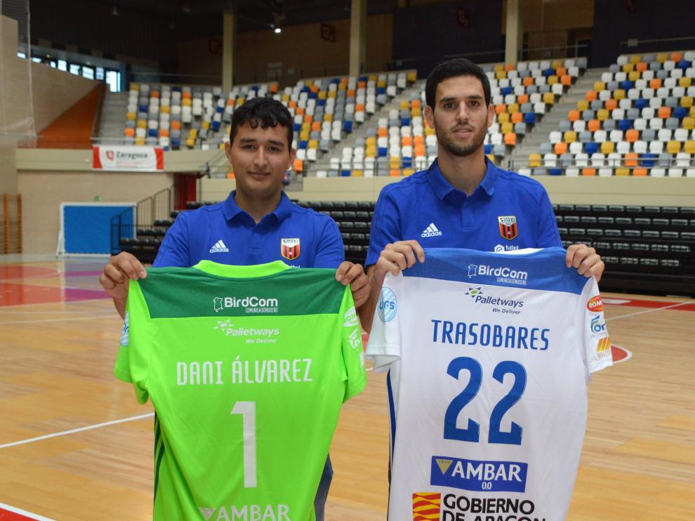 Trasobares y Dani Álvarez llegan al Fútbol Emotion con ganas de progresar.